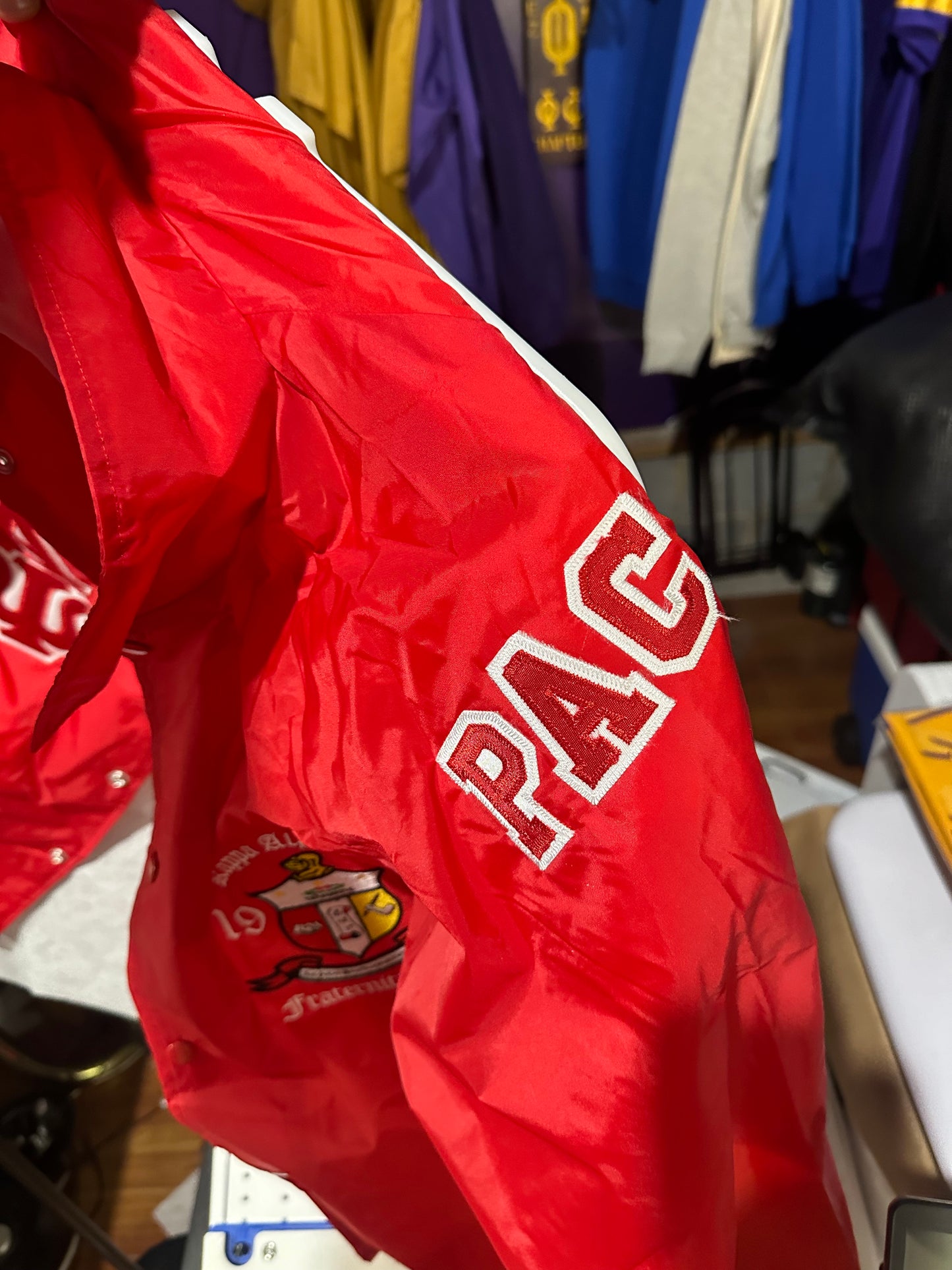 Greek Line Jackets (Production Time 2-4 Weeks)