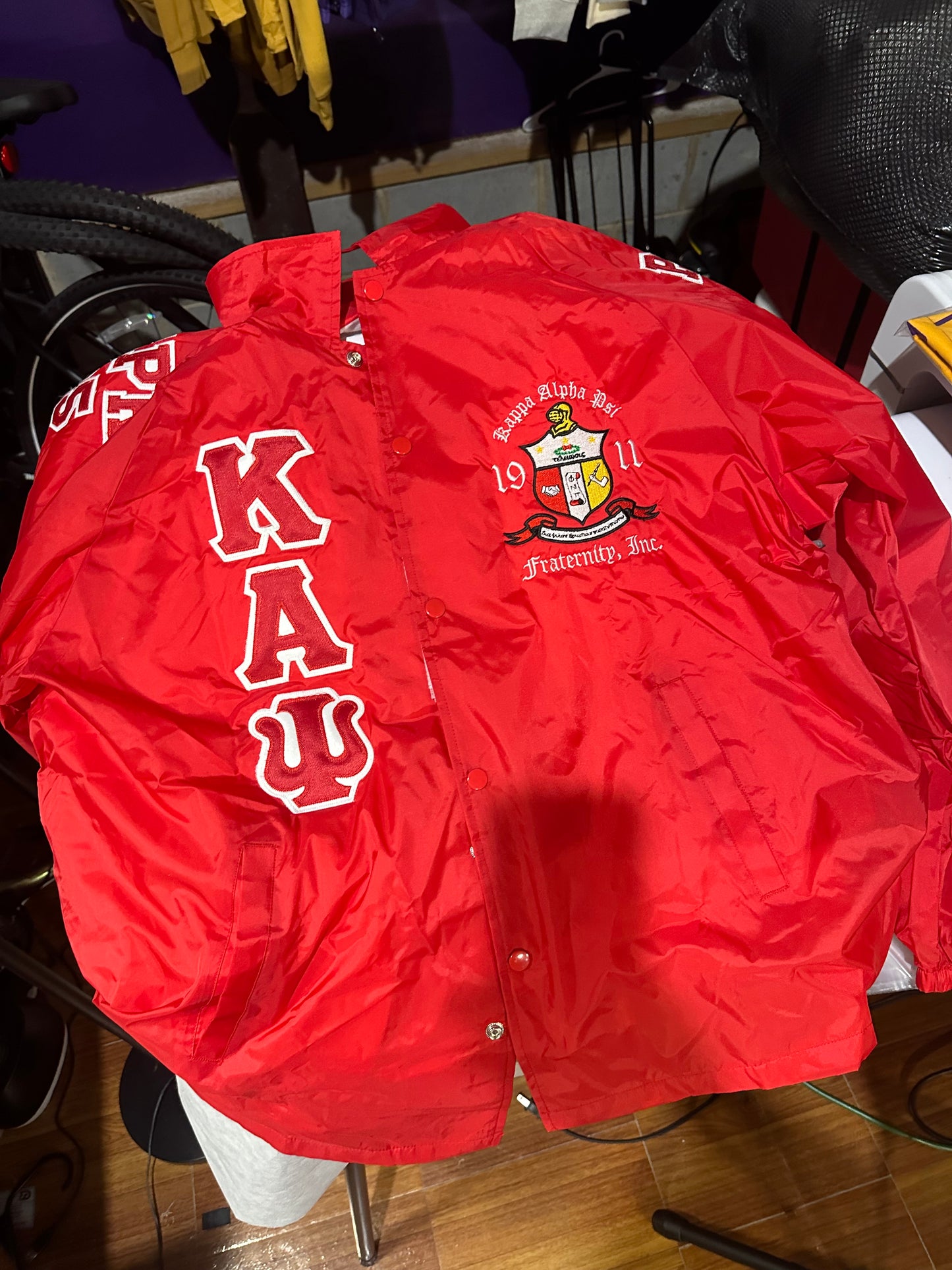 Greek Line Jackets (Production Time 2-4 Weeks)