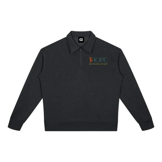 HOPE Unisex Boxy Quarter-Zip Sweatshirt