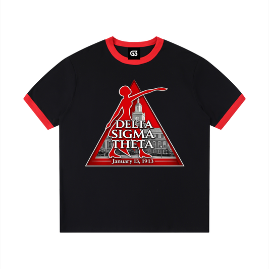 DST Ribbed Crewneck T-Shirt