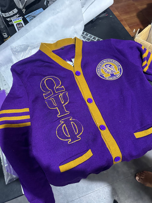 Omega Psi Phi Cardigans
