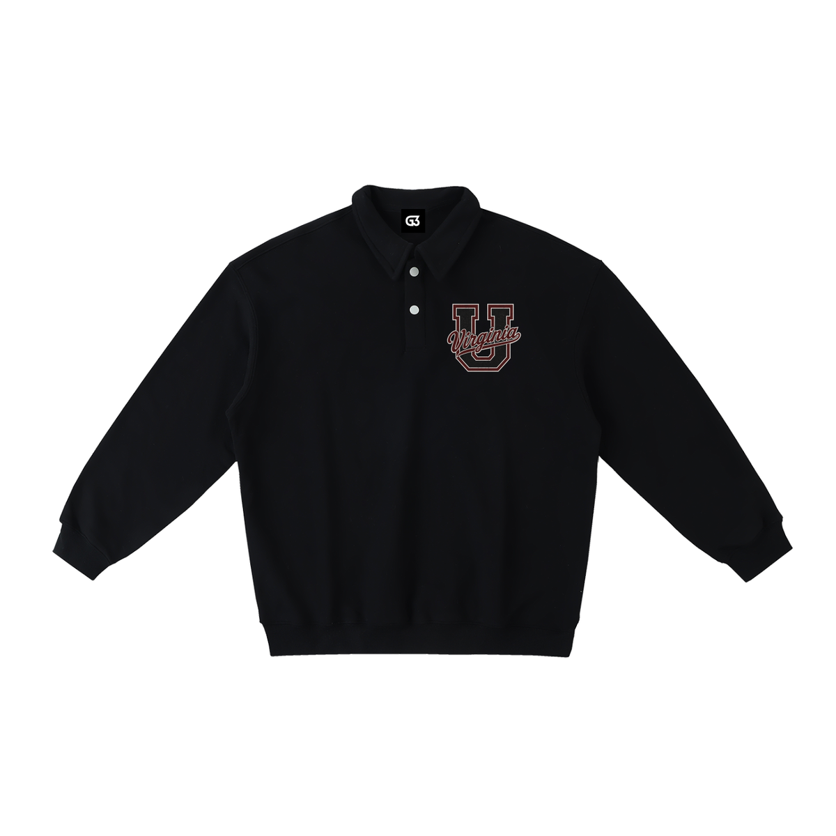 Union Heavyweight Polo-Collar Sweatshirt