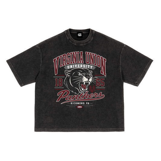 VUU Textured Waffle Washed Boxy T-Shirt