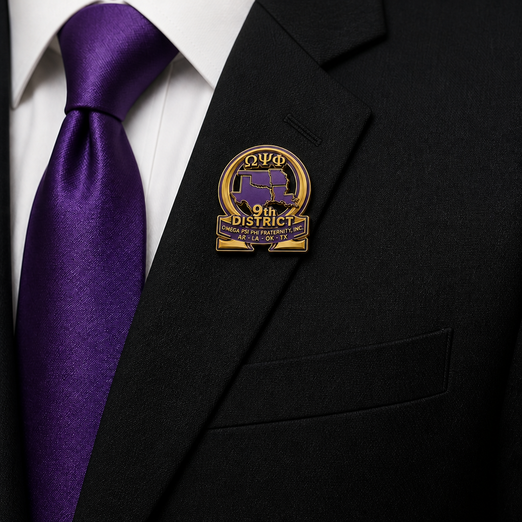 9th D Lapel Pin (Starts Shipping out on 6/11/26)