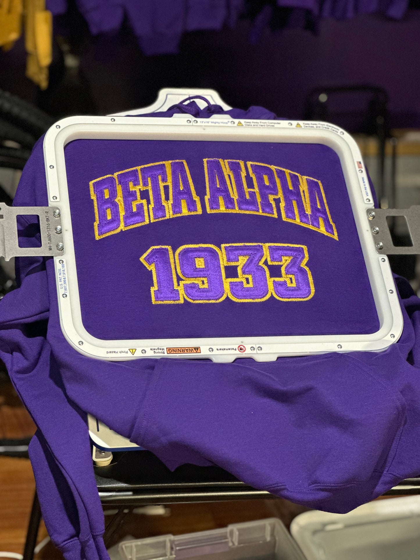 Chapter Hoodie (HandMade Custom Ships in 2 Weeks) ALL ORGANIZATIONS