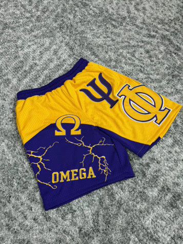 G3 Que Psi Patchwork Shorts