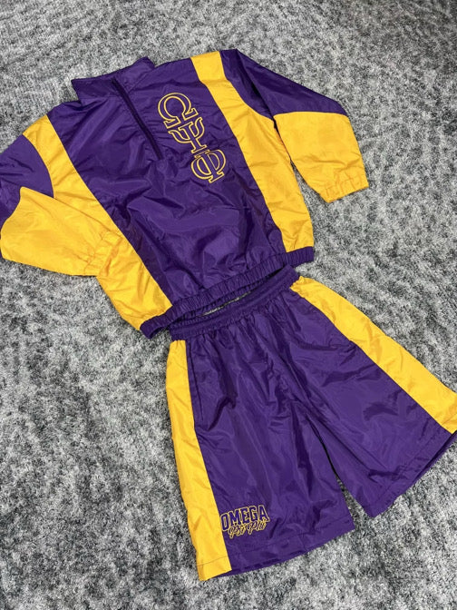 Que Psi Quarter Zip Set