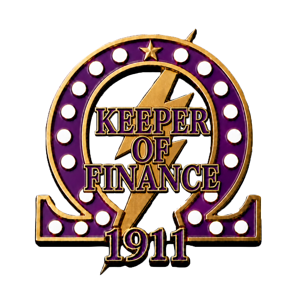 Omega Psi Phi Keeper of Finance