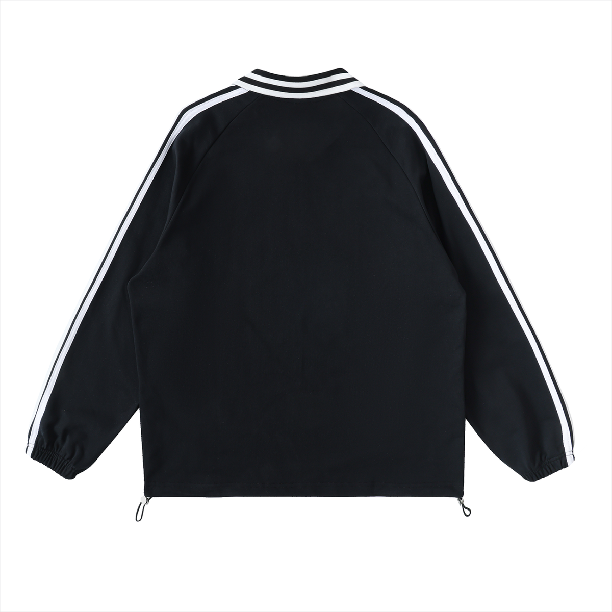 VUU Striped  Collar Sweatshirt